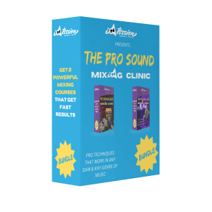 PRO SOUND MIXING CLINIC mock up box